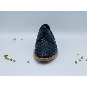 NAVY REJILLA TRENZAD BLAUW