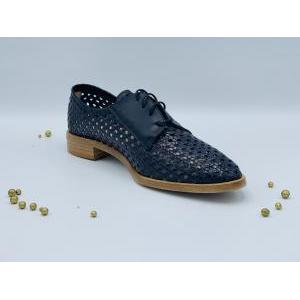 NAVY REJILLA TRENZAD BLAUW