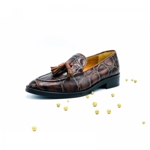 COCO COGNAC RIB BORLAS BRUIN