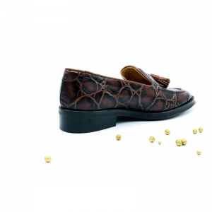 COCO COGNAC RIB BORLAS BRUIN