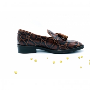 COCO COGNAC RIB BORLAS BRUIN