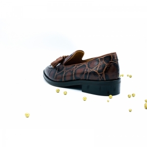 COCO COGNAC RIB BORLAS BRUIN