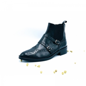 NEW HALF NEGRO TEJIDO ZWART