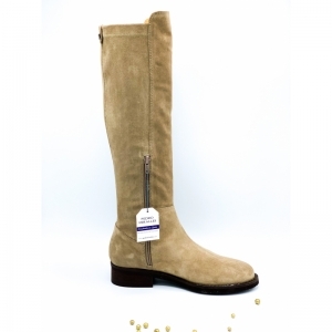VELOUR MARMOTA GRIJS